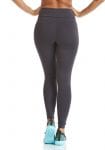 CAJUBRASIL Leggings 9622 Charcoal- Sexy Workout Clothes-Brazilian