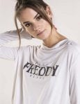 FREDDY WR.UP Athletic Life T-shirt Top Long Sleeve-White