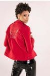 FREDDY WR.UP Jacket Top Millenials - Zipper w/Print - Red