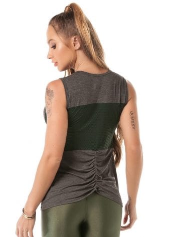 Let’s Gym Fitness Blouse In Your Prime – Gray