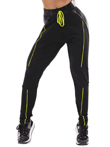 Let’s Gym Jogger Style Pants – Black