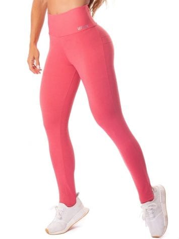 Let’s Gym Fitness Energetic Push Up Leggings – Guava Pink